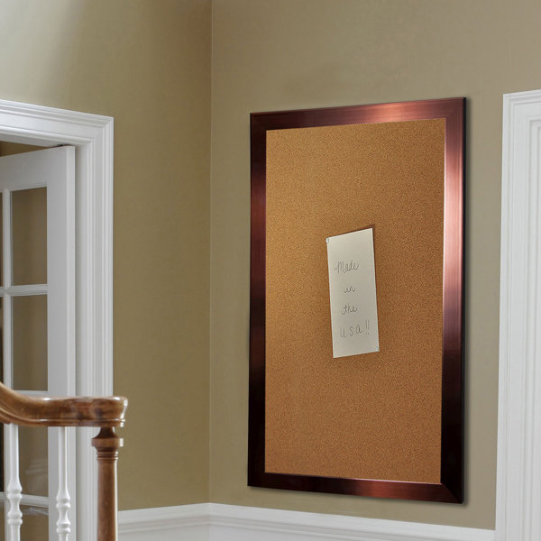 Lark Manor Linlin Wall Mounted Bulletin Board Wayfair